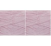 King Cole 76712 Cottonsoft DK Rose Yarn - 210M, 100g (Pack of 2)