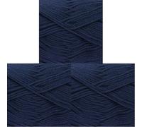 King Cole 76741 Cottonsoft DK French Navy Yarn - 210M, 100g (Pack of 3)