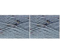 King Cole 831094 Chunky Tweed South Uist Yarn - 138M, 100g (Pack of 2)