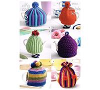 King Cole 9014 Knitting Pattern 6 Tea Cosies in King Cole Merino Blend DK