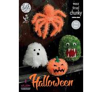 King Cole 9052 Knitting Pattern Halloween in Tinsel Chunky