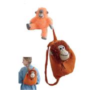 King Cole 9057 Knitting Pattern Orangutan Backpack & Toy in Tinsel Chunky