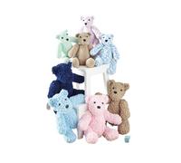 King Cole 9137 Knitting Pattern 2 Sizes Easy Knit Teddy Bear Stuffed Toy in Yummy Chunky