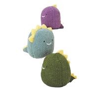 King Cole 9216 Knitting Pattern Jumbo Toastie Squishy Dinosaur Toys