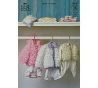 King Cole Baby/Childrens DK Pattern 2985 16"-24"
