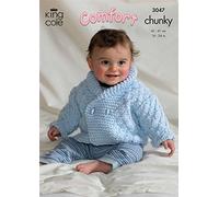 King Cole Baby Comfort Chunky Pattern 3047 16" - 24" (41-61 cm)