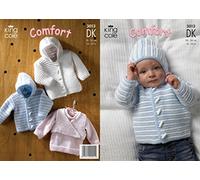 King Cole Baby Comfort DK Pattern 3013 14" - 22"