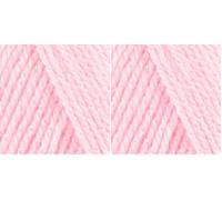 King Cole Baby Glitz DK 100g - 103 Pink (Pack of 2)