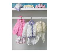 King Cole Baby Loopy Jackets, Hat & Bolero DK Knitting Pattern 2985