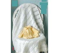 King Cole Baby Matinee Jacket & Shawl Big Value Knitting Pattern 2800 DK, 4 Ply