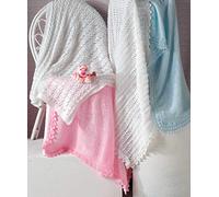 King Cole Baby Shawls DK Knitting Pattern 2799