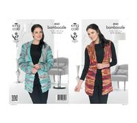 King Cole Bamboozle Knitting Pattern 4043 Women 28 - 46 Inches