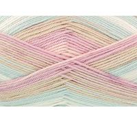 King Cole Beaches DK Yarn Soft Acrylic Mix Knitting Wool 100g Ball (Pearl Beach - 4282)