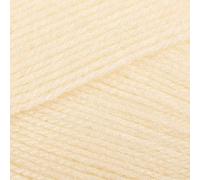 King Cole Big Value Baby 4 Ply Knitting Yarn 100g Ball - Premium Acrylic Wool - Super Soft & Gentle for Baby Garments, Blankets, and Toys (46 Cream)