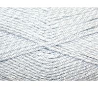 King Cole Big Value Baby with a Twist Knitting Yarn DK 1712 Silver Twist - per 100 gram ball