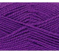 King Cole Big Value Chunky Knitting Yarn 100% Acrylic Wool 100g Ball (Purple 3105)