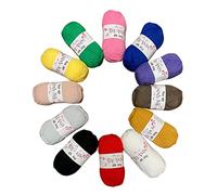 King Cole Big Value DK Craft Toy Making Knitting Yarn 12 Colours x 50g Acrylic Wool Multi Pack