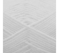 King Cole Big Value DK Knitting Yarn 50g Double Knit Acrylic Wool White 4020
