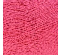 King Cole Big Value Recycled Dishcloth Cotton Aran Yarn 100g (Fuchsia 5063)