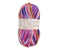 King Cole Big Value Super Chunky Tints - Extra Thick Yarn with Happy Colour Gradient Big Value Super Chunky Tints Shades Sherbet 2055