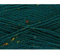 King Cole Big Value Tweed DK Yarn - 100g Ball - Premium Acrylic Wool for Knitting & Crochet - Double Knit (1552 Ocean)