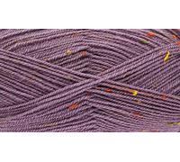 King Cole Big Value Tweed DK Yarn - 100g Ball - Premium Acrylic Wool for Knitting & Crochet - Double Knit (3325 Mulberry)
