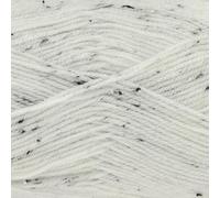 King Cole Big Value Tweed DK Yarn - 100g Ball - Premium Acrylic Wool for Knitting & Crochet - Double Knit (3658 Blizzard)