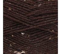 King Cole Big Value Tweed DK Yarn - 100g Ball - Premium Acrylic Wool for Knitting & Crochet - Double Knit (3665 Chocolate)