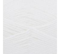 King Cole Bounty DK Double Knitting Yarn - 250g Ball - Premium Acrylic Wool for Knitting & Crochet (1 White)