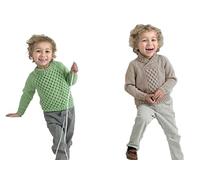 King Cole Boys Sweaters Comfort Knitting Pattern 4151 DK