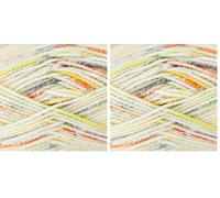 King Cole Bumble Butterscotch Yarn - 152M, 100g Chunky (Pack of 2)