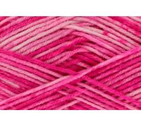 King Cole Camouflage DK Wool - 100g Ball - Self-Patterning Double Knit Yarn for Knitting & Crocheting - Acrylic Nylon Blend (5364 Hot Pink)