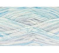 King Cole Cherish DK 100g Multi-Coloured Acrylic Knitting Yarn (Powder Blue 3509)