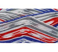 King Cole Cherish DK Double Knit Yarn 100% Acrylic Self Patterning - Slate 1129