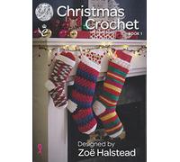 King Cole Christmas Crochet Book 1 - Festive Xmas Decorations Advent Calendar Stocking Patterns by King Cole