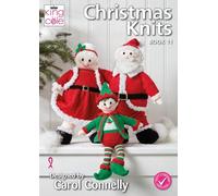 King Cole Christmas Knits Book 11 - Santa,Mrs Clause & Elf Family Knit Patterns