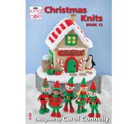 King Cole Christmas Knits Book 12 Enchanted Christmas Santa Elf Family & Village Knitting Patterns