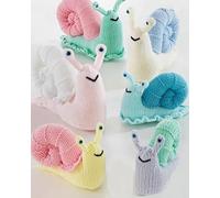 King Cole Chunky Knit Knitting Pattern Stuffed Toy Snails (9154)