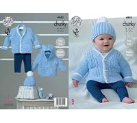 King Cole - Chunky Knitting Pattern 4843