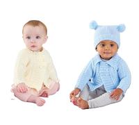 King Cole Coats and Hat in Comfort DK (5925)