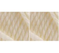 King Cole Comfort Chunky Knitting YarnCream (426) (Pack of 2)