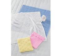 King Cole Comfort DK Crochet Pattern 5564 - Blankets Pattern - Two Sizes