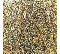 King Cole Cosmos Glitter Knitting Yarn 25g Ball Metallic Sequin Craft Thread (Orbit - 1098)