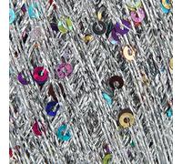 King Cole Cosmos Glitter Knitting Yarn 25g Ball Metallic Sequin Craft Thread (Starburst - 1100)