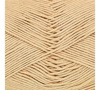 King Cole Cotton Knitting Bamboo - Double Vegan - 8 Ply - Crochet Yarn for Accessories - 3457 Honey