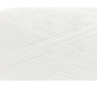King Cole Cotton Socks 4PLY 100g Yarn : 4760 White