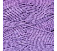 King Cole Cottonsmooth DK Yarn | 100g Ball | 100% Mercerised Cotton Double Knitting Wool | Super Soft with Excellent Stitch Definition for Garments & Accessories (3526 Lilac)