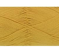 King Cole Cottonsoft DK 100% Cotton Knitting Weaving Garments Superbly Soft Yarn 1 Ball - 100g Ball 210 Metres, 229 Yards - 3461 - Antique-Gold
