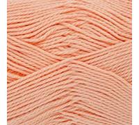 King Cole Cottonsoft DK Yarn - 100g Ball - 100% Super Soft Cotton Double Knitting Wool for Knitting & Crochet (Choose Colour) (1850 Apricot)