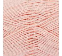 King Cole Cottonsoft DK Yarn - 100g Ball - 100% Super Soft Cotton Double Knitting Wool for Knitting & Crochet (Choose Colour) (3363 Blush)